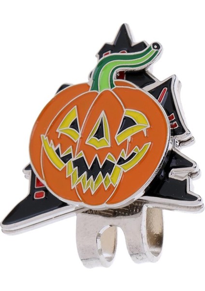 Cadılar Bayramı Balkabağı ve Noel Baba Golf Topu Marker Şapka Klip ile Noel fırsatları