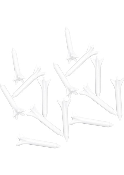 100 Adet Plastik Pençe Taç Golf Tees 38MM 1-1 / 2 "golfçü Aksesuarları Ekipmanları