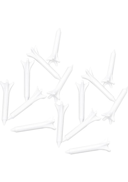 100 Adet Plastik Pençe Taç Golf Tees 38MM 1-1 / 2 "golfçü Aksesuarları Ekipmanları modelleri