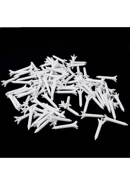 100 Adet Plastik Pençe Taç Golf Tees 38MM 1-1 / 2 "golfçü Aksesuarları Ekipmanları indirimleri
