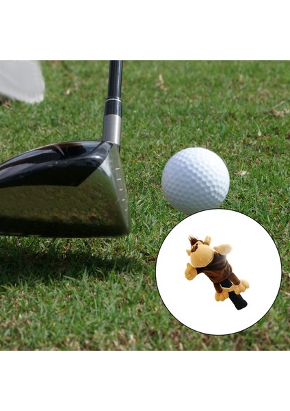 Golf Kulübü Headcover Ahşap Sürücü Kafası Kapak Değiştirme Açık Spor Maymun(Yurt Dışından)