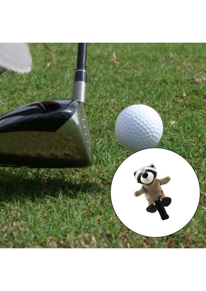 Golf Kulübü Başkak Ahşap Sürücü Kafası Kapak Yedek Açık Spor Rakun modelleri
