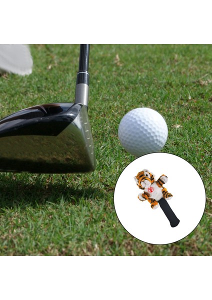 Golf Kulübü Headcover Ahşap Sürücü Kafası Kapak Yedek Açık Spor Kaplanları modelleri