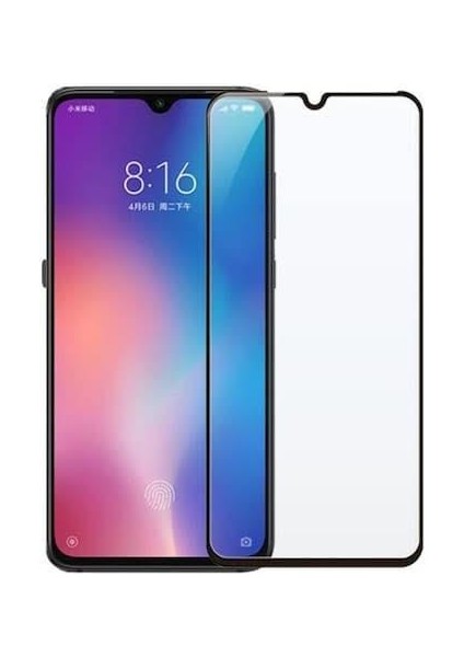 Nano Teknoloji Xioami Mi 8 Lite Siyah Kırılmaz Cam Ekran Koruyucu