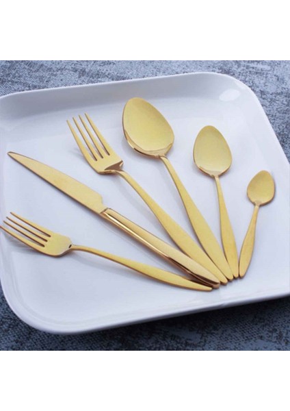 36 Parça Sultan Luxury Çkb Set-Mat Altın