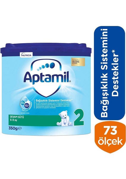 2 Numara Devam Sütü Akıllı Kutu 350 gr