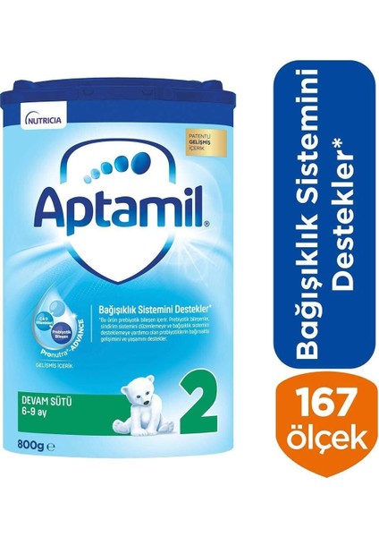 2 Devam Sütü 800 G 6-9 Ay Akıllı Kutu