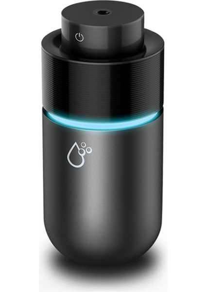 Araba Mini Nemlendirici Hava Temizleyici Nemlendirici USB Aromaterapi Deodorizasyonu Gümüş Gri (Yurt Dışından)