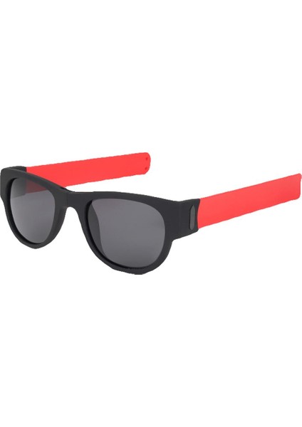 Tokat Bileklik Bilek Katlanır Güneş Gözlüğü Trendy Katlanabilir Güneş Gözlükleri Mor(Yurt Dışından)