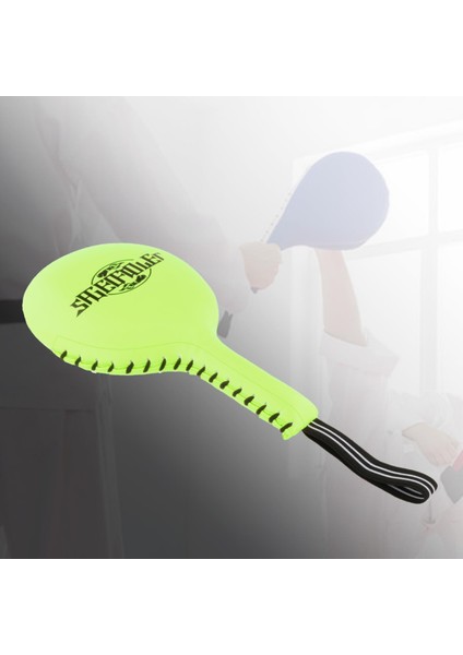 Boks Mitt Eğitim Hedef Punch Pad Eldiven Odak Mma Karate Savaş Yeşil fırsatları