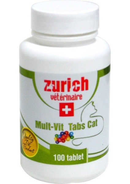 Zurich Zürich Cat Multi-Vit 100 Tabs