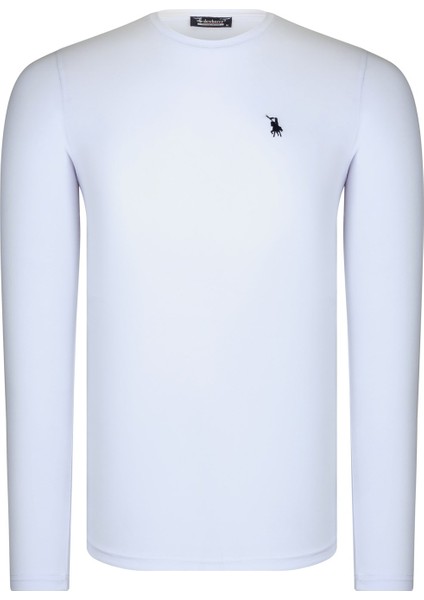 Beşli Set T8588 Dewberry Yuvarlak Yaka Erkek Sweatshirt-Siyah-Lacivert-Beyaz-Bordo-Antrasit