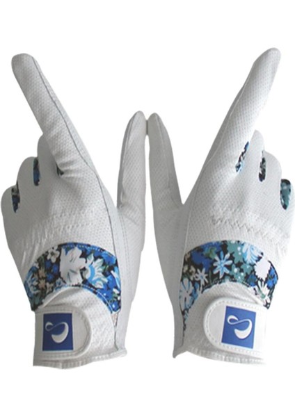 1 Pair Kadınlar Nefes Golf Eldiven Sol Sağ El Golfçü Eldivenleri 19 (Yurt Dışından)
