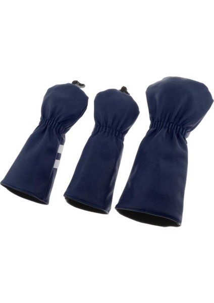 3 Adet Golf Headcover No. 13 5 Sürücü Ahşap Kafa Kapağı ile No. Tag Kraliyet Mavisi (Yurt Dışından) fırsatları