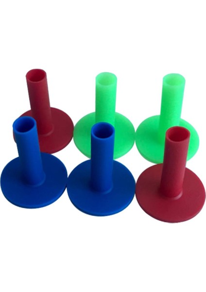 6x Golf Sürüş Aralığı Tees Kullanımlık Golf Topu Sahipleri Golf Aksesuarları 65MM (Yurt Dışından) indirimleri