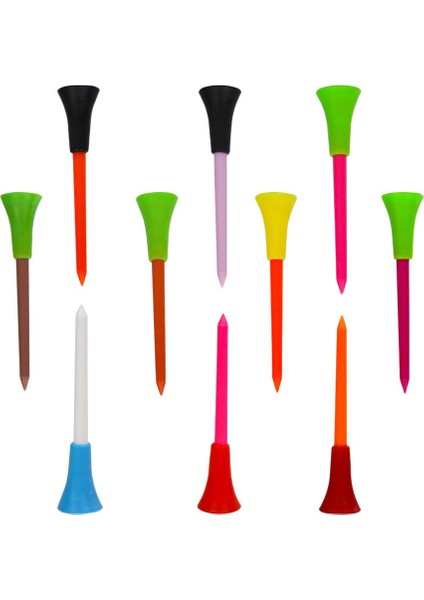 10 Adet Golf Golfçü Tees 2 3/4 2 1/8 Inç Golf Tees Sınır Pin Tee Top Tırnak - 83MM (Yurt Dışından) fırsatları