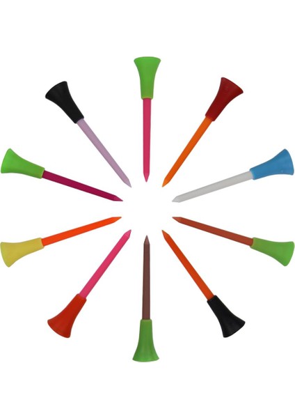 10 Adet Golf Golfçü Tees 2 3/4 2 1/8 Inç Golf Tees Sınır Pin Tee Top Tırnak - 83MM (Yurt Dışından) indirimleri