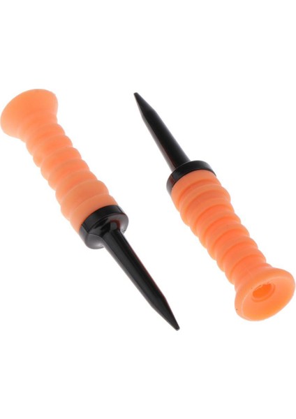 2 Düşük Dirençli Elastik Golf Tees Hediye Yeniden Kullanımlı Kullanıştırılabilir Golfçü Için Faydalı Pratik (Yurt Dışından) fırsatları