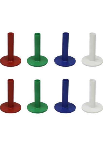 8 Kauçuk Golf Tees Set Golf Mat Tees (45/58/68 / High) 4 Renkler Mix 78MM (Yurt Dışından) fiyatları