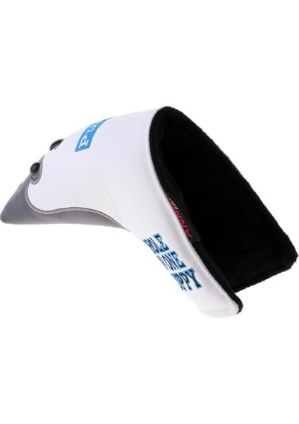 Golf Mallet Atıcı Headcover L Şekli Manyetik Kapatma Koruyucu Köpek Desen (Yurt Dışından)