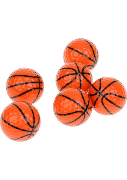 6 Adet Dayanıklı Desen Yenilik Golf Topları Uygulama Aksesuarları Hediye Basketbol (Yurt Dışından) fırsatları