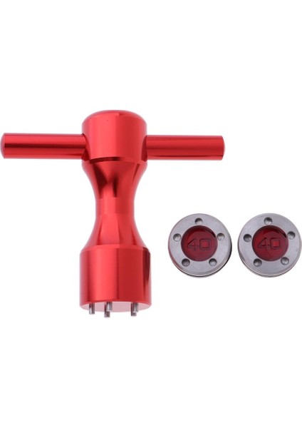2 Adet Golf Ağırlığı ve 5 Delikli Anahtarı Aracı Atıcı Için Set -, Kırmızı 40G Açıklandığı Gibi (Yurt Dışından) fiyatları