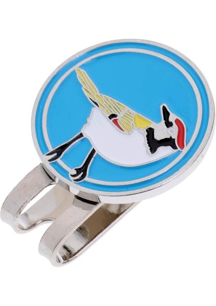 2 Parça Golf Topu Marker Kuş Şapka Klip 2 Adet Kuş (Yurt Dışından) fiyatları