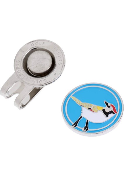 2 Parça Golf Topu Marker Kuş Şapka Klip 2 Adet Kuş (Yurt Dışından) fırsatları