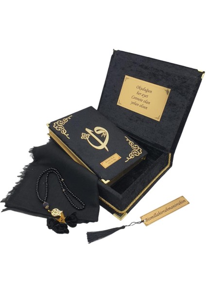Orta Boy Kutulu Kur'an-I Kerim Siyah - Ahmet Hüsrev Altınbaşak (Ciltli) modelleri