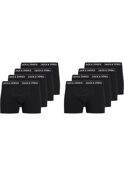 8 Li Paket Siyah Erkek Boxer fırsatları