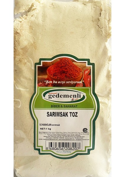 Sarımsak Toz 1 kg