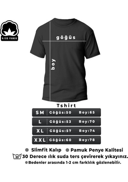 Sırt Baskılı Tasarım Tshirt