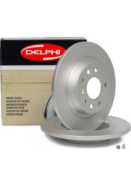 Opel Vectra C Arka Fren Diski Havasız Delphi Marka