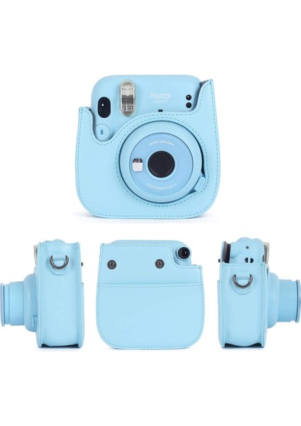 Fujifilm Instax Mini 11 Için Kamera Kılıfı Cep Omuz Askısı ile Pu Deri Çanta (Yurt Dışından) fiyatları