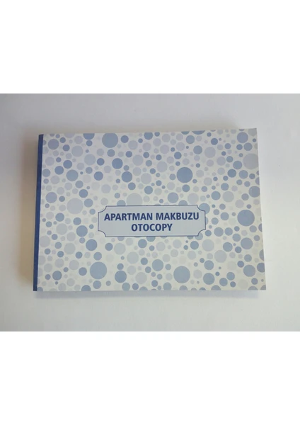 Apartman Makbuzu A5 13.5 X19   cm 12 Adet Otokopili