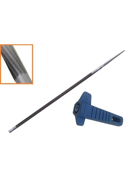 Eğe Motorlu Testere Zincir Bileme Eğesi 4.8mm 3/16