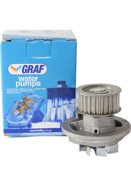 Opel Astra F 2.0 Benzinli Motor Devirdaim Su Pompası Graf Marka PA572