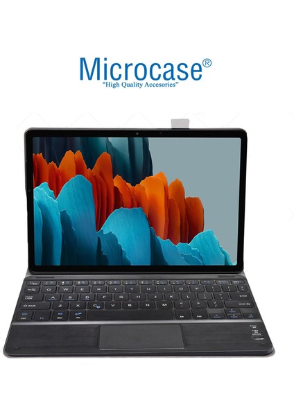 Samsung Galaxy Tab S8 X700 Bluetooth Klavye + Touchpad Standlı Kılıf - Bkk2