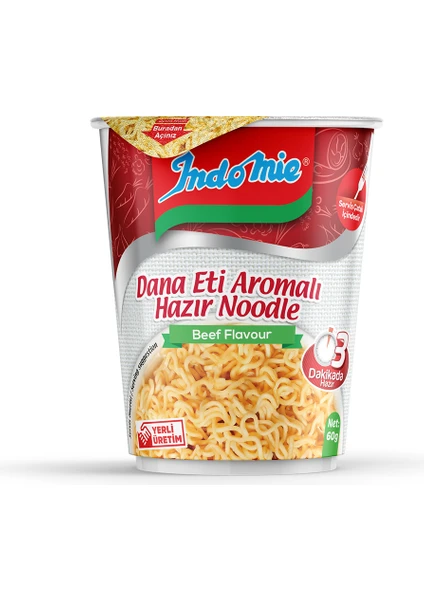 Bardak Dana Eti Aromalı Noodle 60 Gr