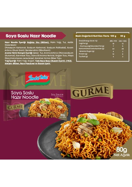 Gurme Soya Soslu