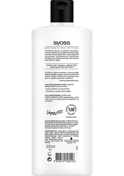 Saç Kremi 500 Ml Saç Bakım Saç Kremi
