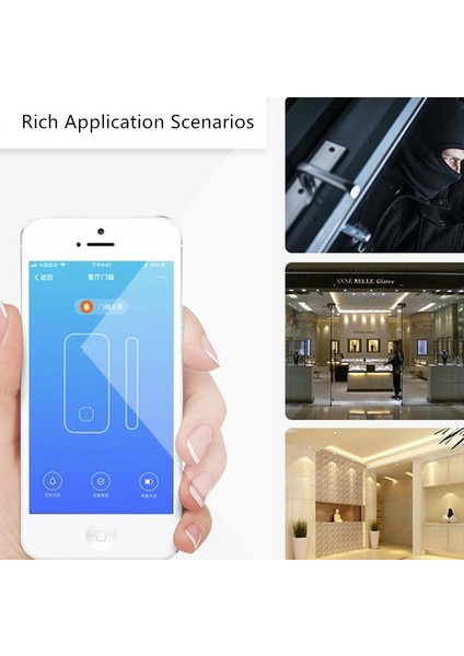 Kablosuz Wifi Alarmı Beyaz (Yurt Dışından)