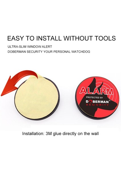 SE-0106 Door / Window Alarm Style1 (Yurt Dışından)
