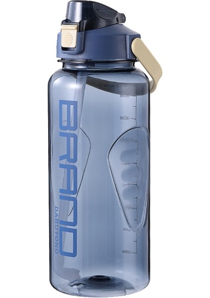 1.5L Geniş Kapasiteli Taşınabilir Spor Su Bardağı Mavi (Yurt Dışından)