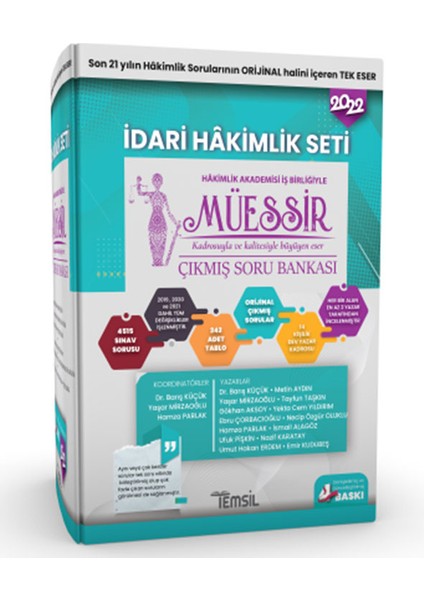 Müessir İdari Hakimlik Seti 2022