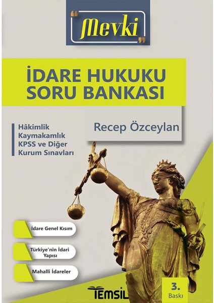 Mevki İdare Hukuku Tamamı Çözümlü ​Soru Bankası