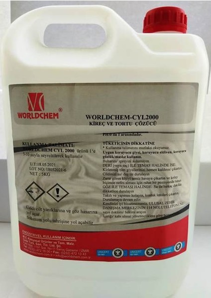 Organik Kireç ve Tortu Çözücü 5 Lt. modelleri