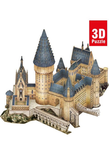 Cubic Fun Harry Potter Hogwarts Büyük Salon 3D Puzzle