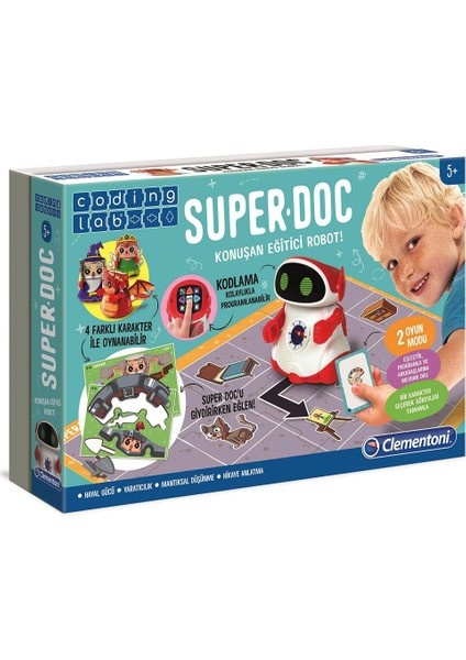 Super Doc Konuşan Eğitici Robot