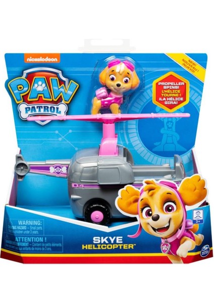 Spin Master Paw Patrol Skye ve Kurtarma Aracı
